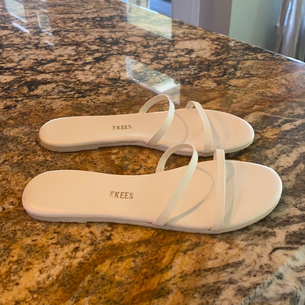 Tkees Gemma Slides in Cream